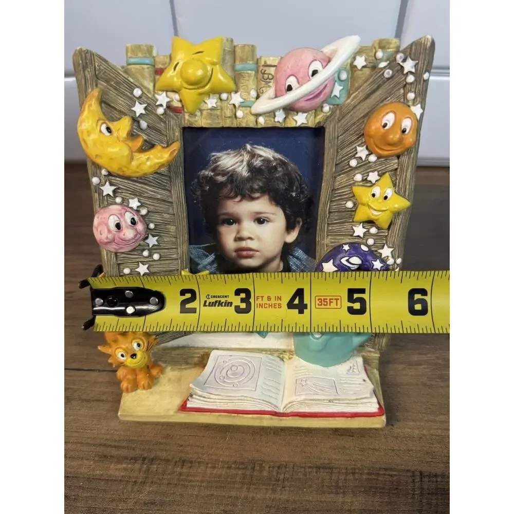 NEW Rare Terragrafics Magical 3D Storybook Wizard Frame 1992